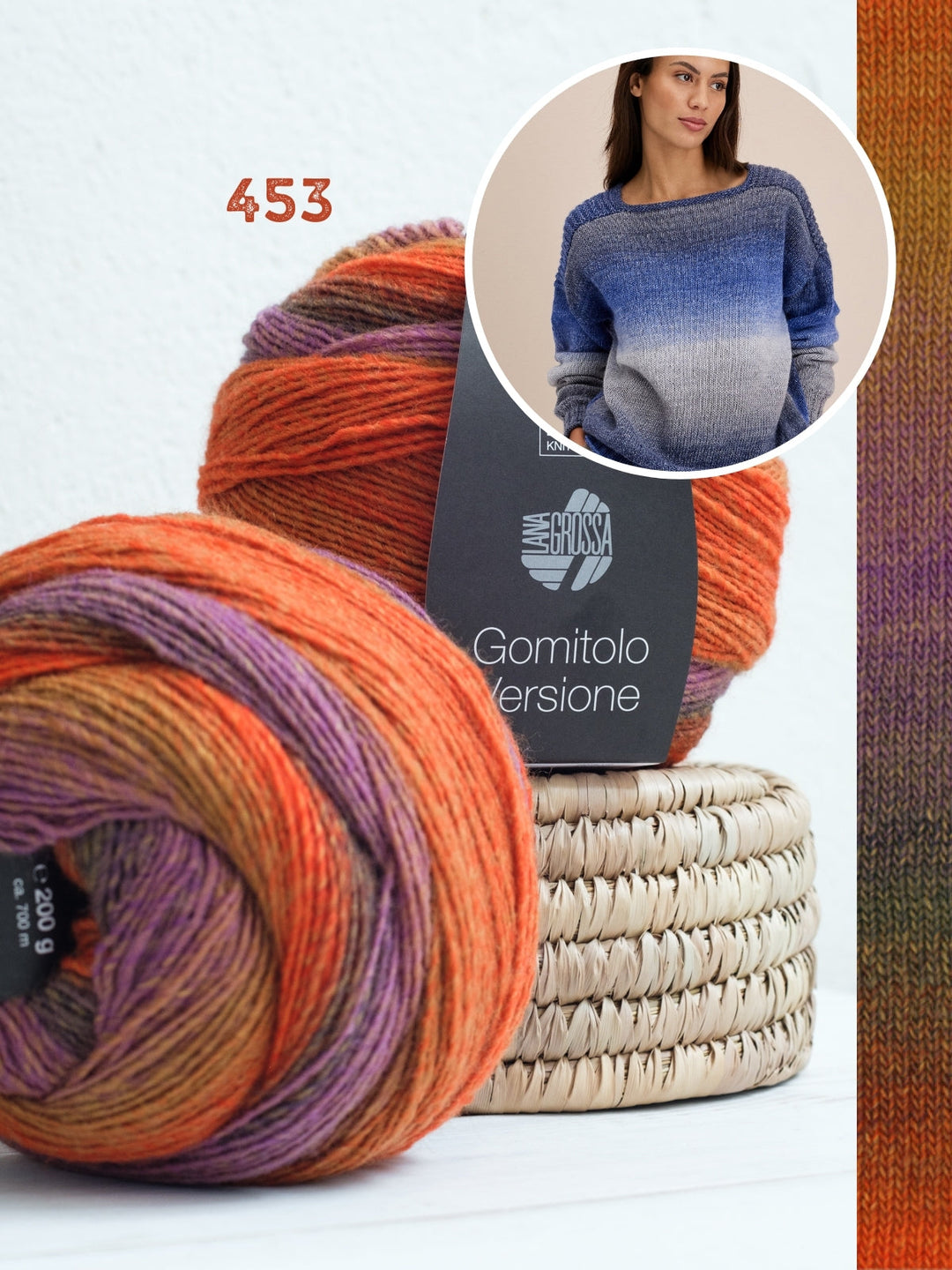 Strickpaket Gomitolo Versione pullover