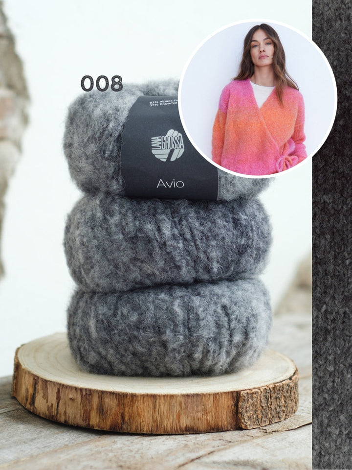 Strickpaket Avio Wickeljacke