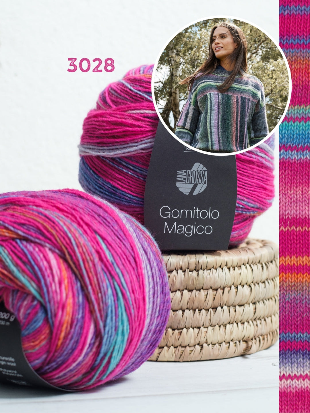 Strickpaket Gomitolo Magico Pullover