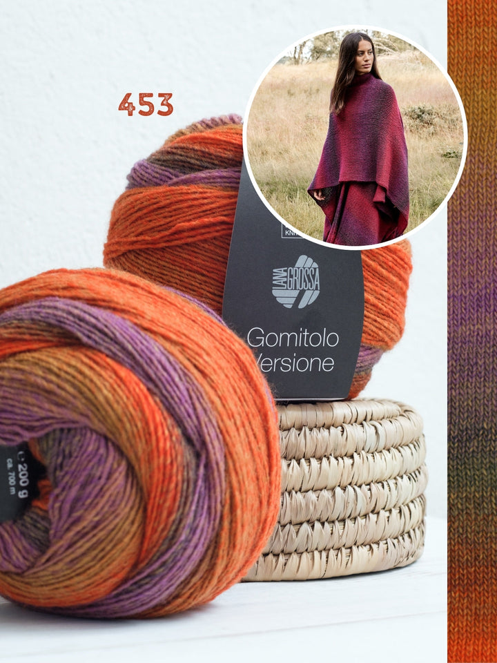 Strickpaket Gomitolo Versione Poncho