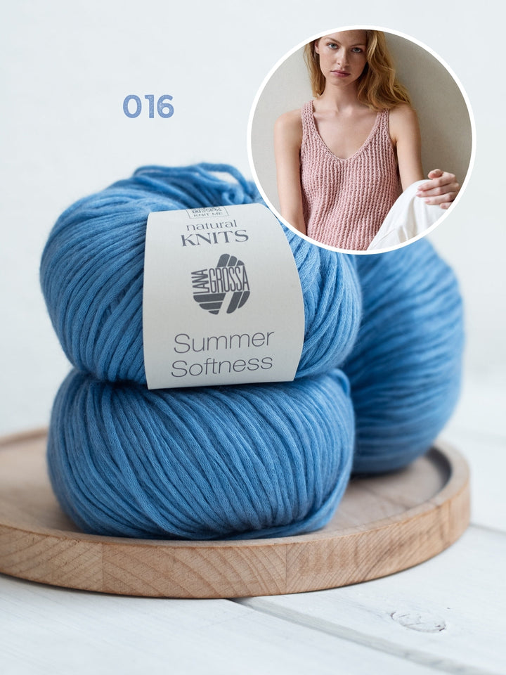 Strickpaket Summer Softness Top mit Struktur