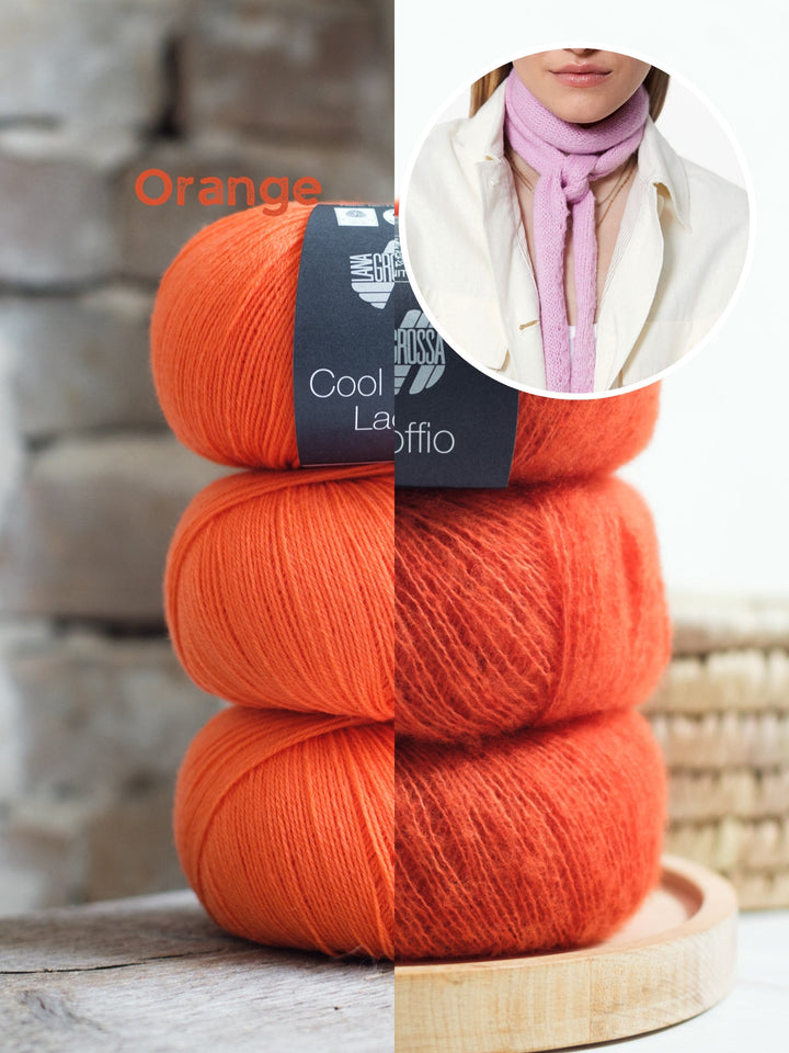 Strickpaket Soffio & Lace Schal