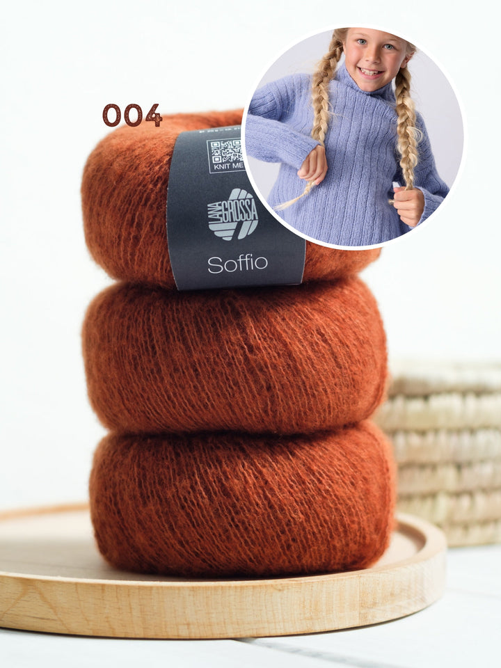 Strickpaket Soffio Rippen-Rolli