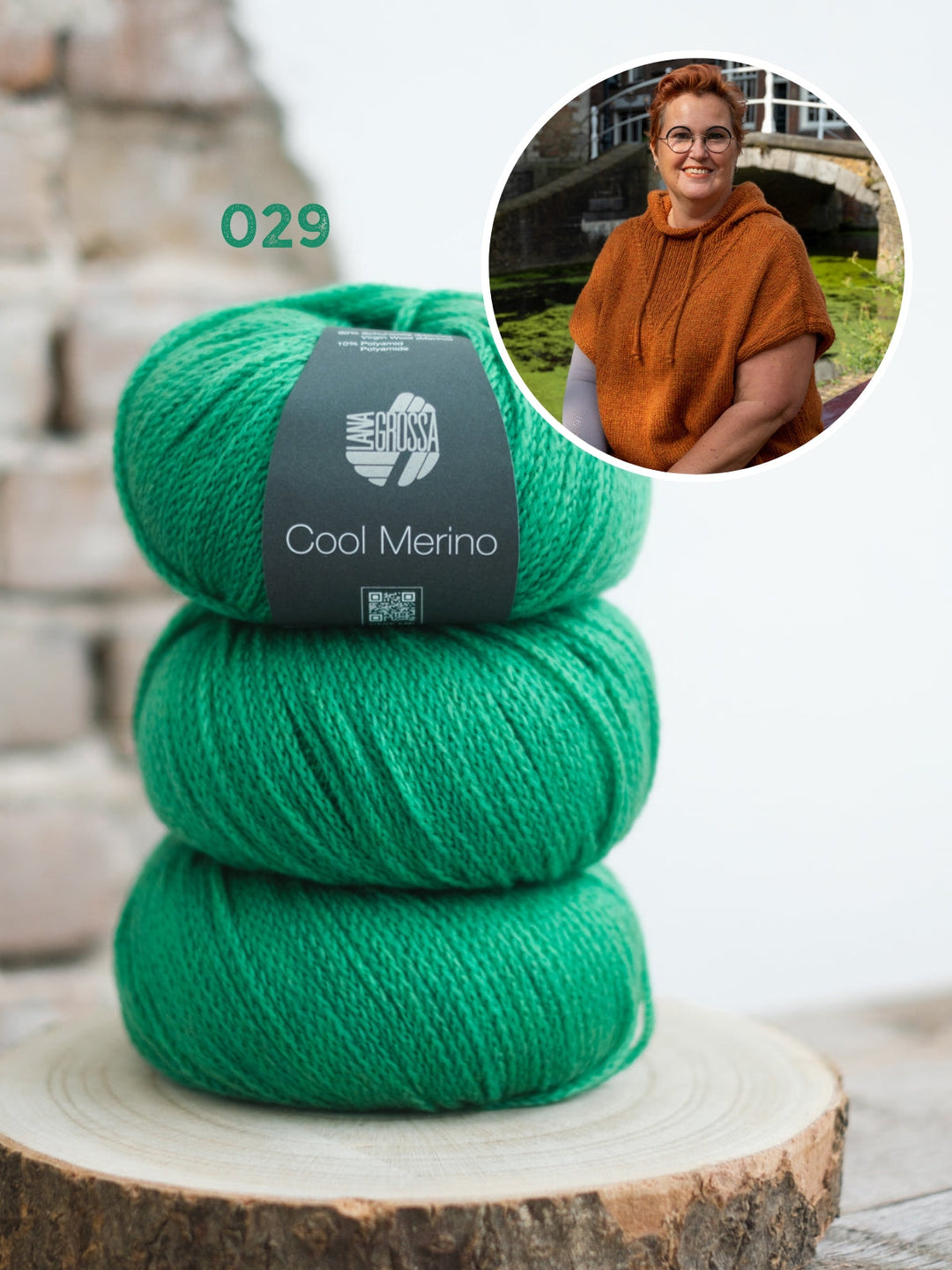 Strickpaket Tanja Steinbach Kapuzen Pullunder - Cool Merino