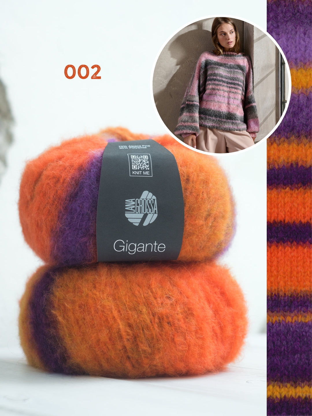 Strickpaket Gigante oversized Pullover