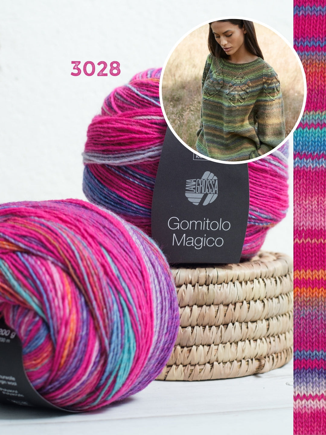 Strickpaket Gomitolo Magico Pullover