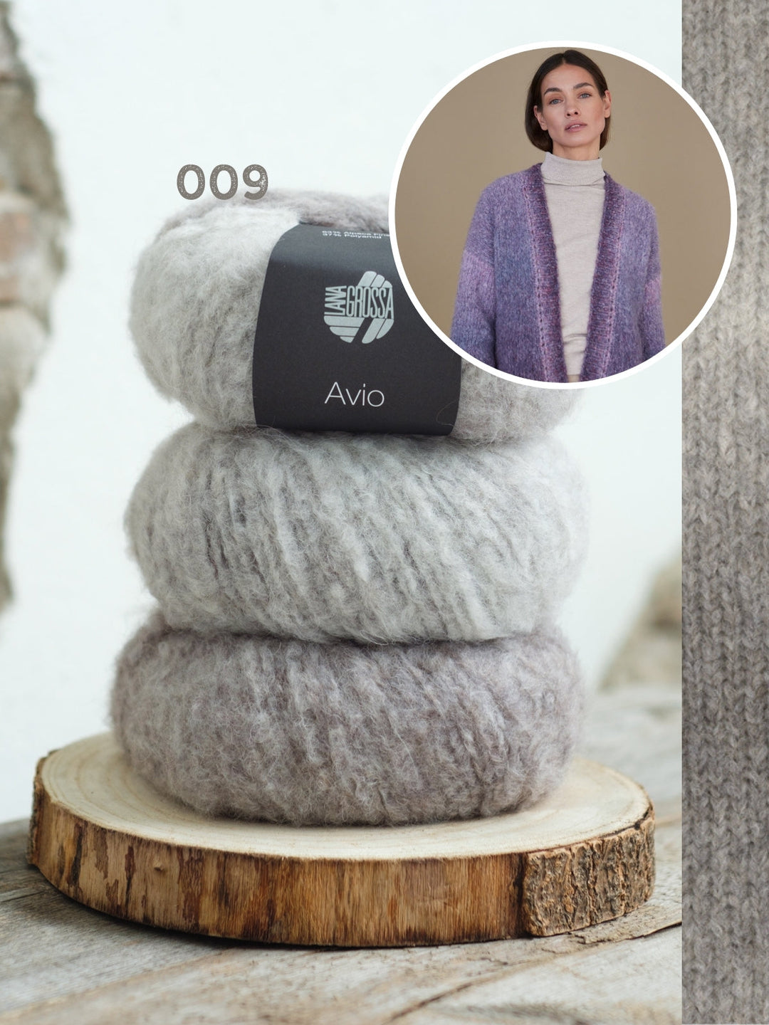 Strickpaket Avio Cardigan