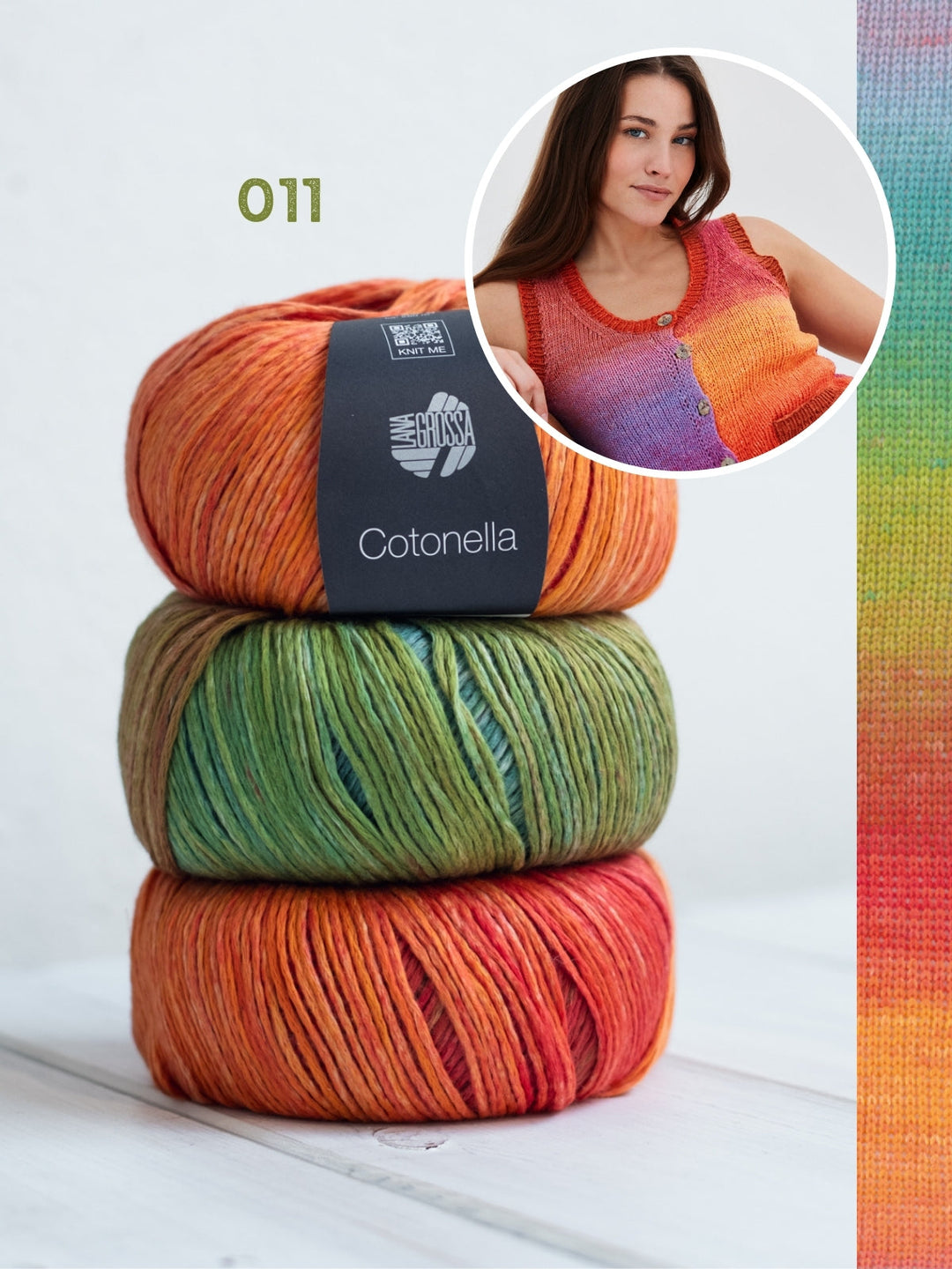 Strickpaket Cotonella Weste