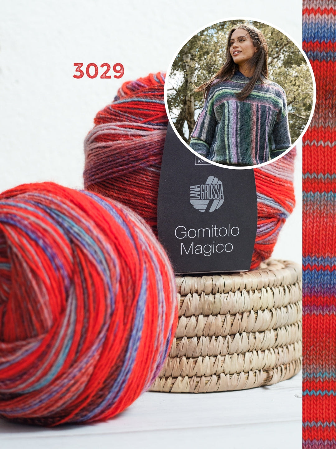 Strickpaket Gomitolo Magico Pullover