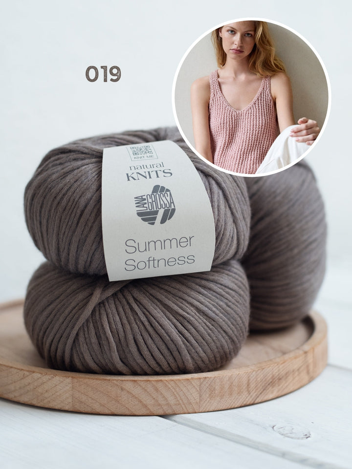 Strickpaket Summer Softness Top mit Struktur