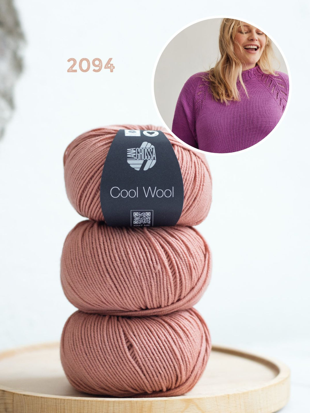 Strickpaket Cool Wool Pullover