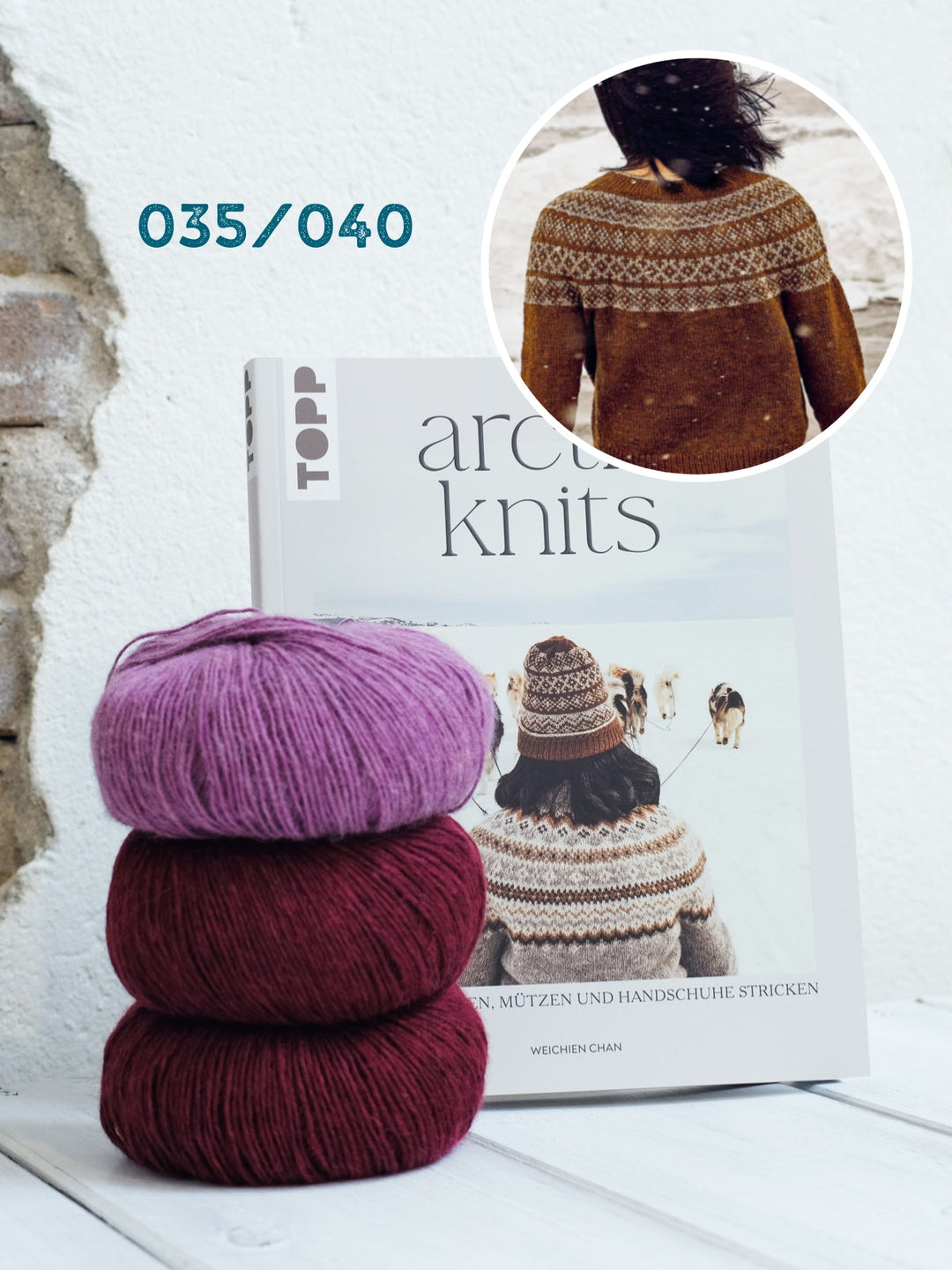 Strickpaket Fjord Pullover - Arctic Knits