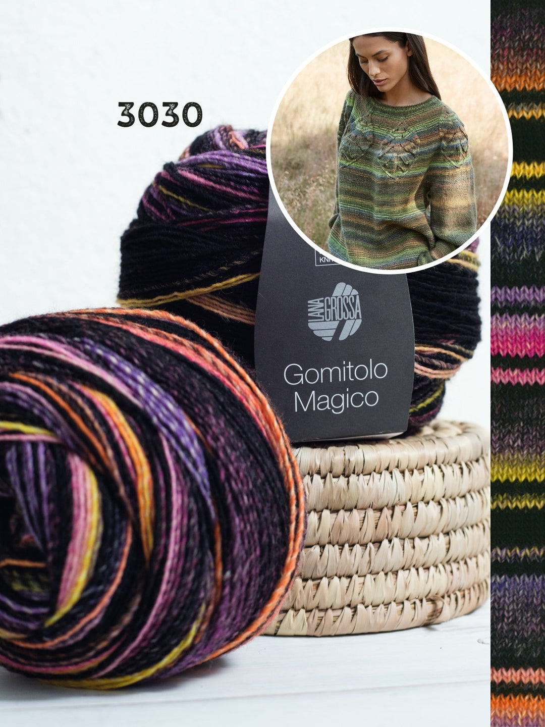 Strickpaket Gomitolo Magico Pullover