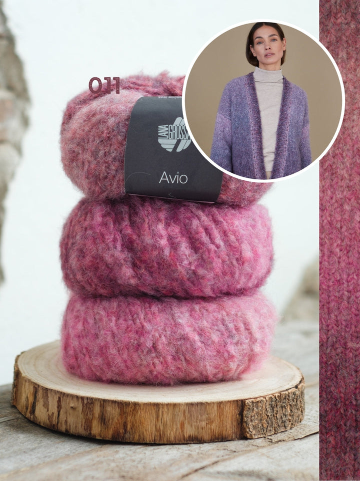 Strickpaket Avio Cardigan