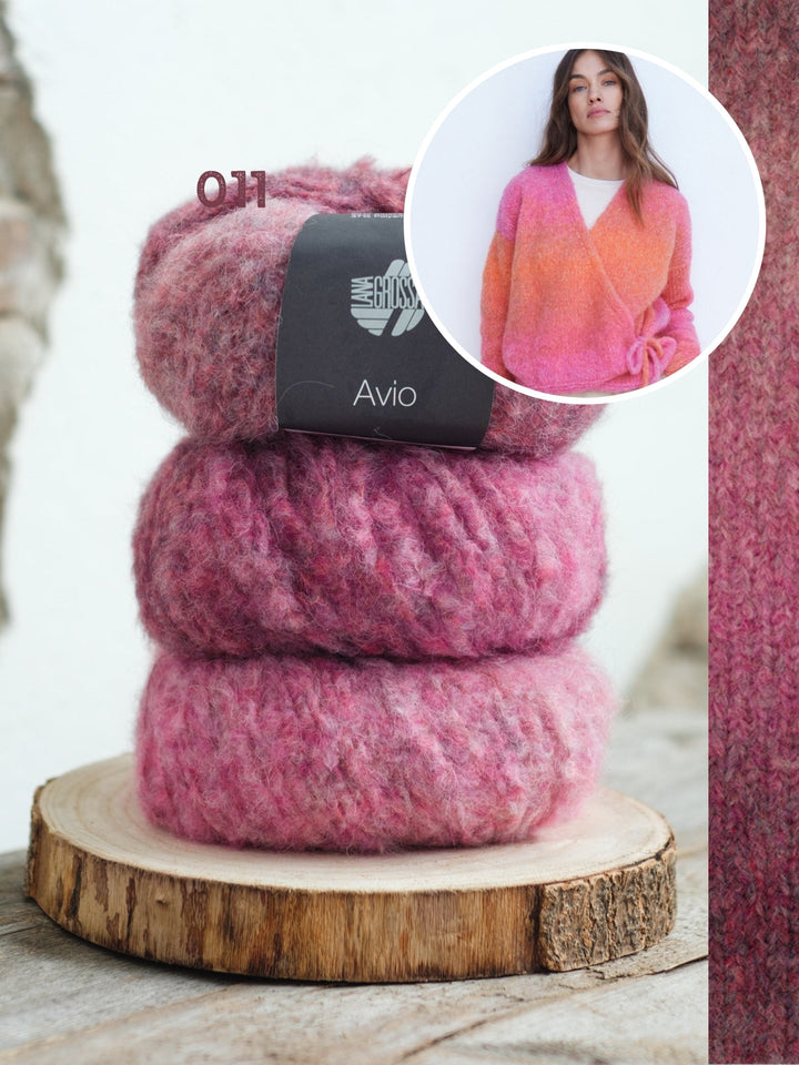 Strickpaket Avio Wickeljacke