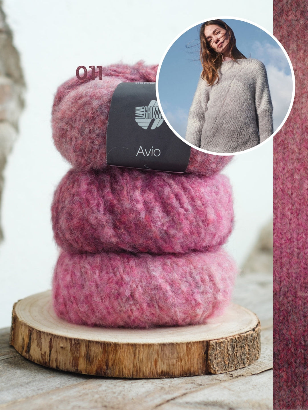 Strickpaket Avio Pullover