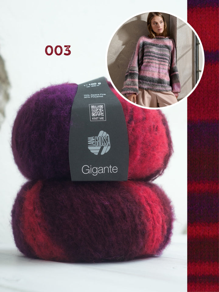 Strickpaket Gigante oversized Pullover