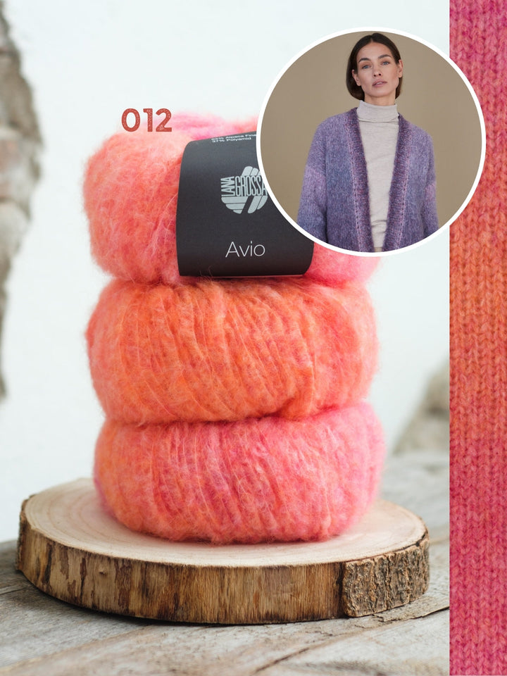 Strickpaket Avio Cardigan