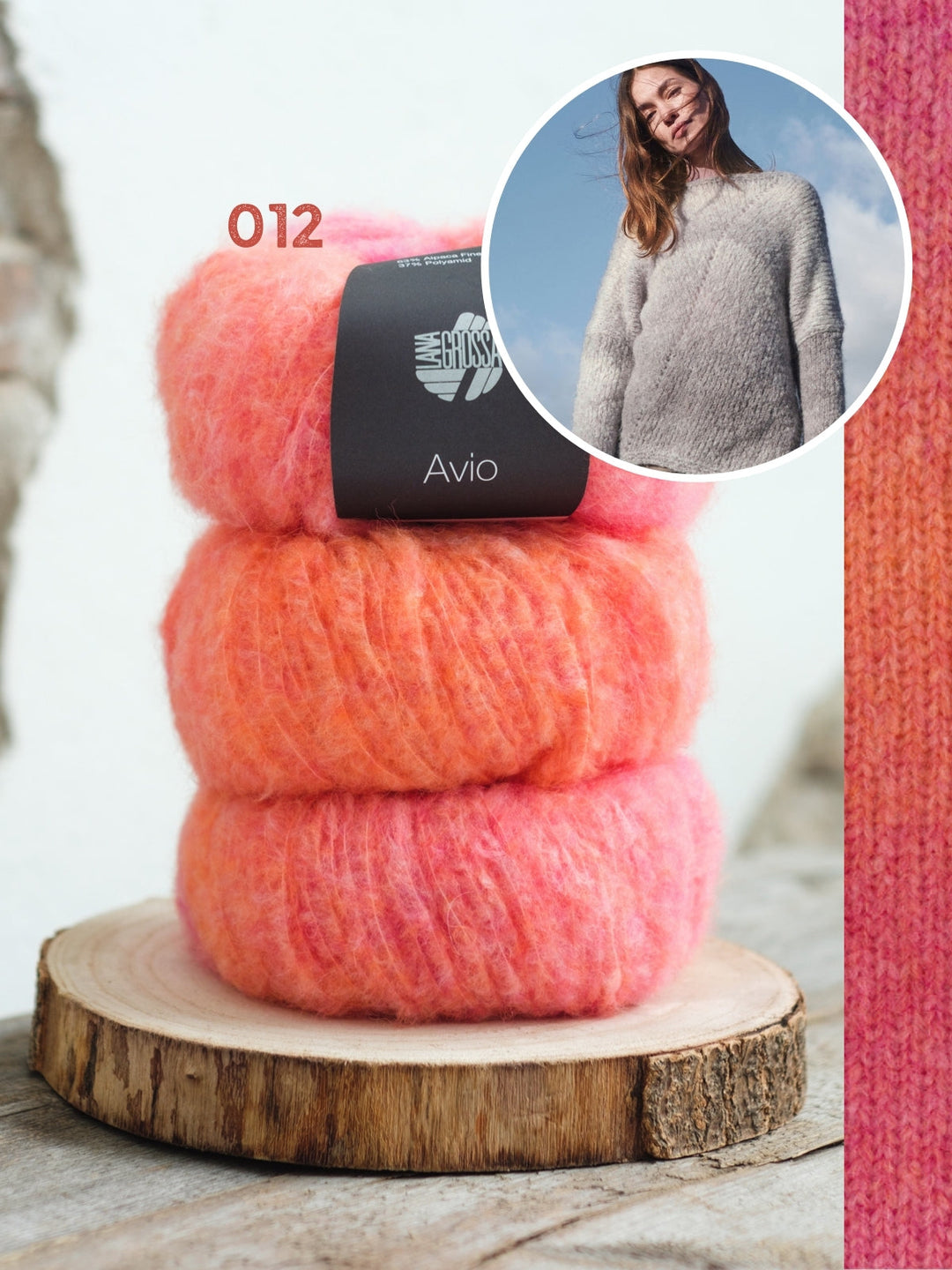 Strickpaket Avio Pullover