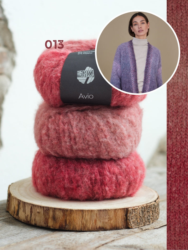 Strickpaket Avio Cardigan