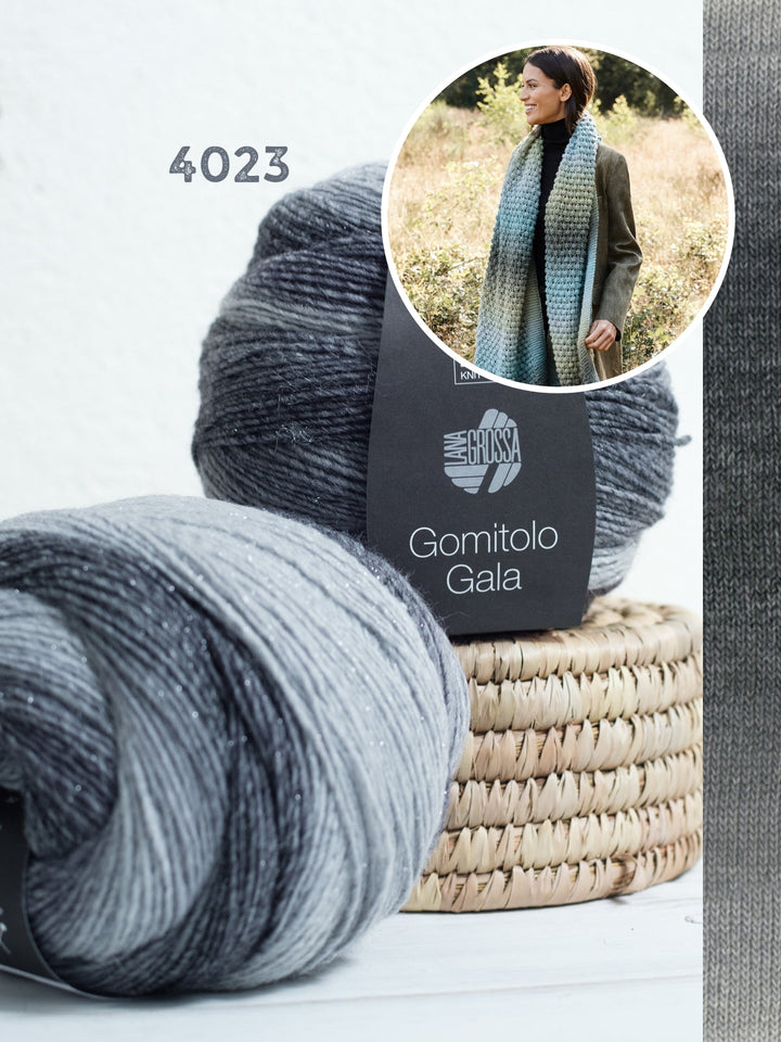 Strickpaket Gomitolo Gala Tuch