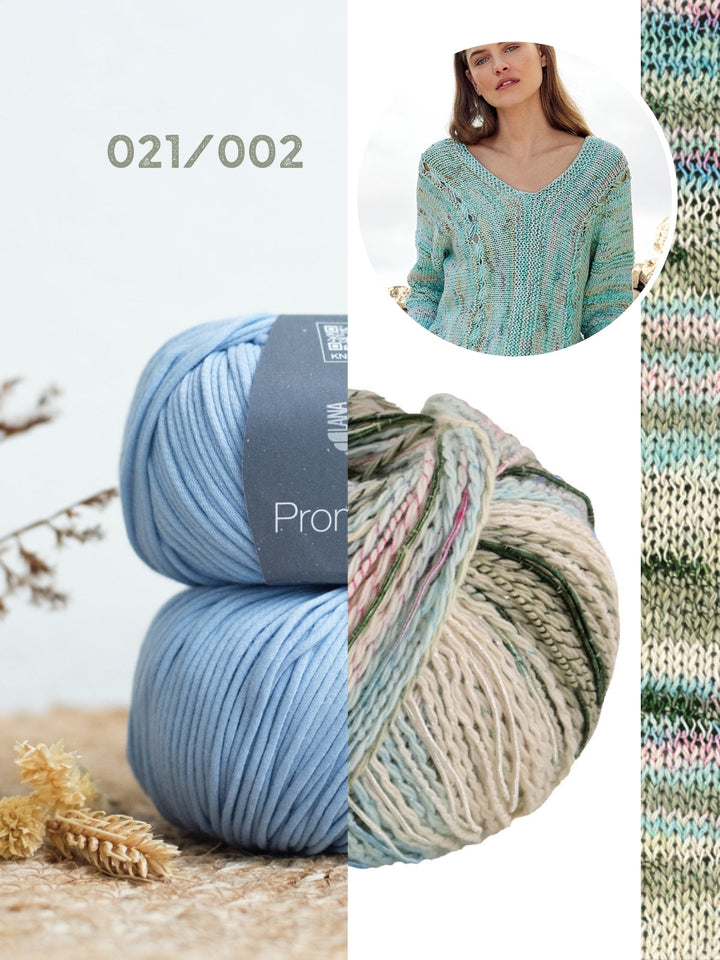 Strickpaket Promessa Torto Pullover