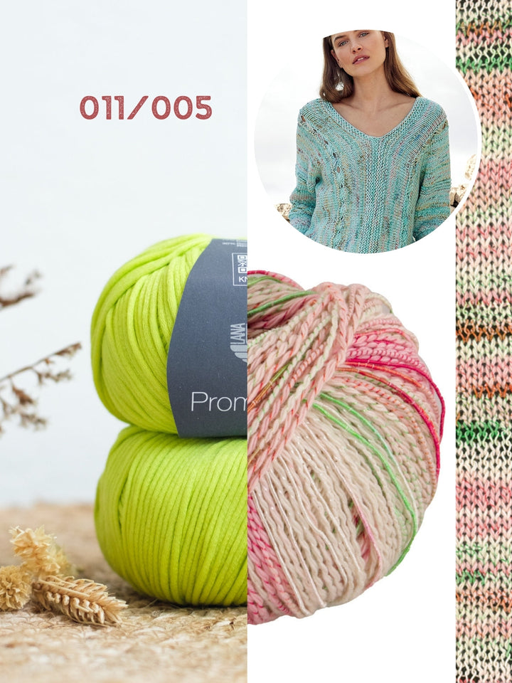 Strickpaket Promessa Torto Pullover