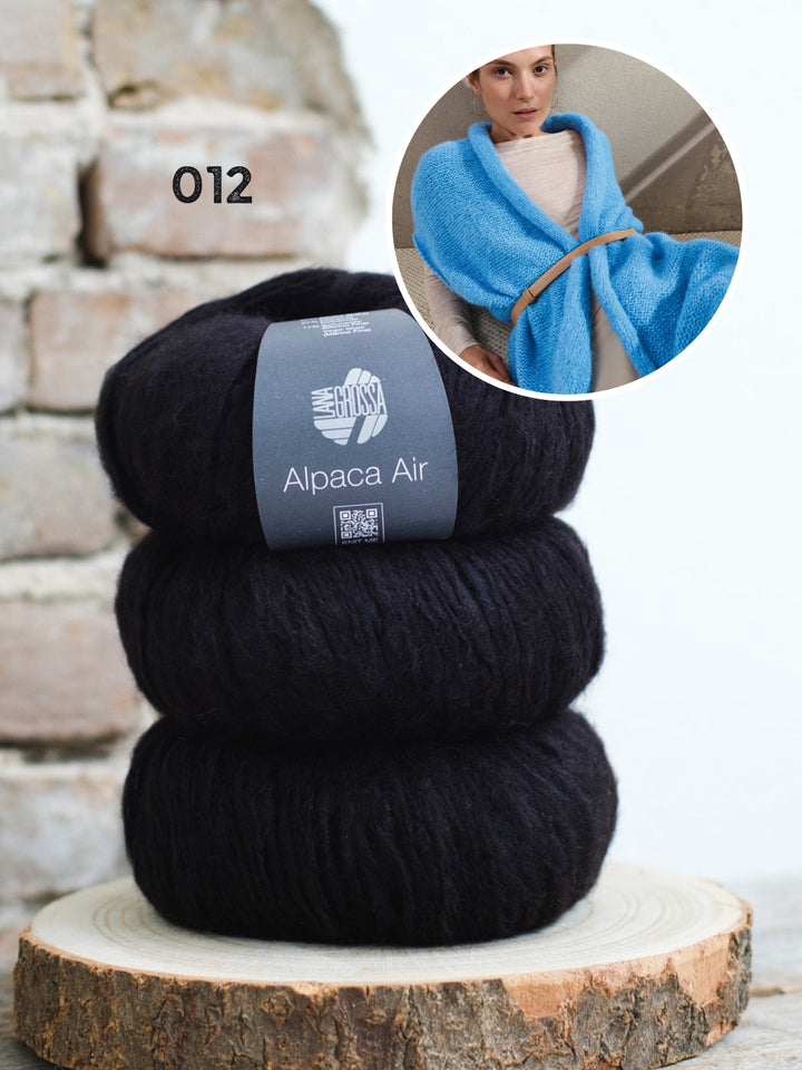 Strickpaket Alpaca Air Weste