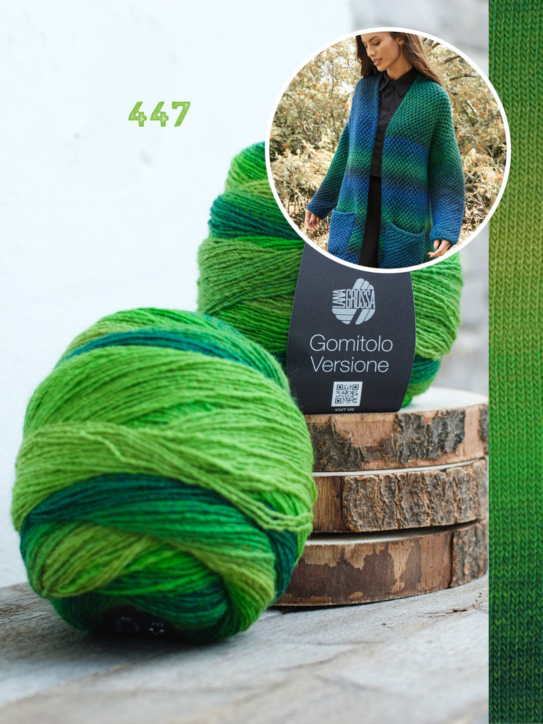 Strickpaket Gomitolo Versione Cardigan