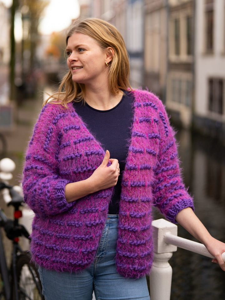 Strickpaket Sunset Snuggle Jacke