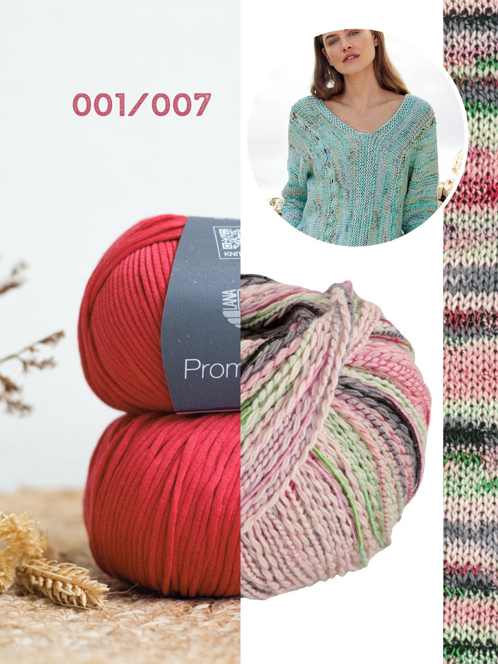 Strickpaket Promessa Torto Pullover