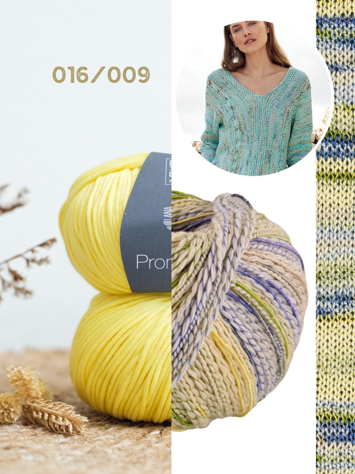 Strickpaket Promessa Torto Pullover