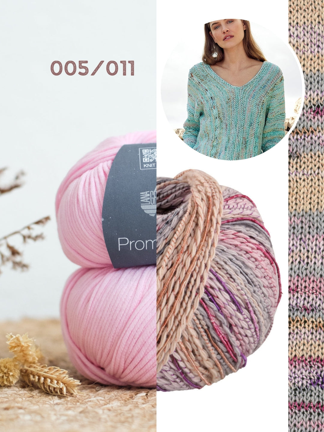 Strickpaket Promessa Torto Pullover