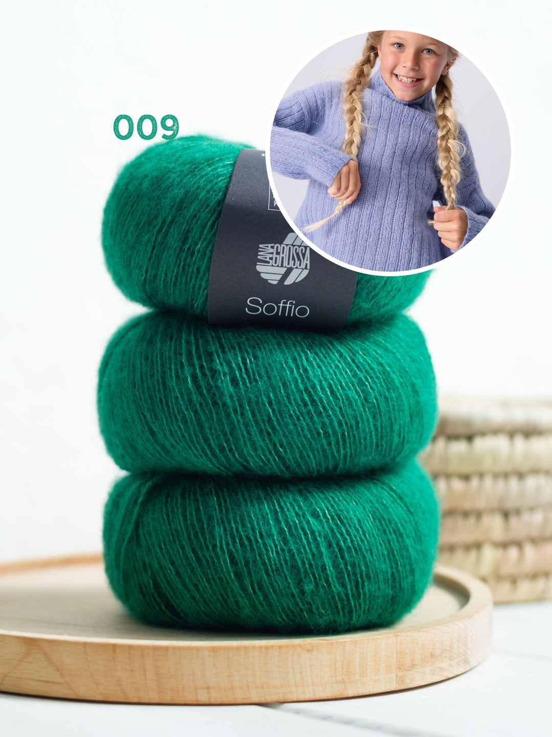 Strickpaket Soffio Rippen-Rolli