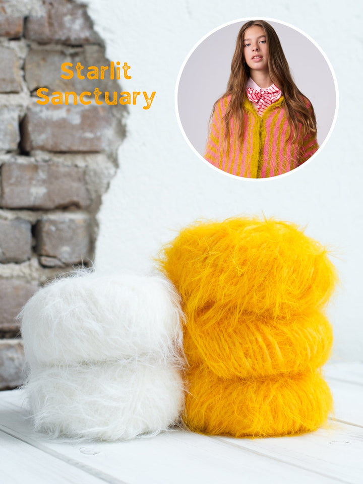 Strickpaket Basta Gestreifte Jacke - kids