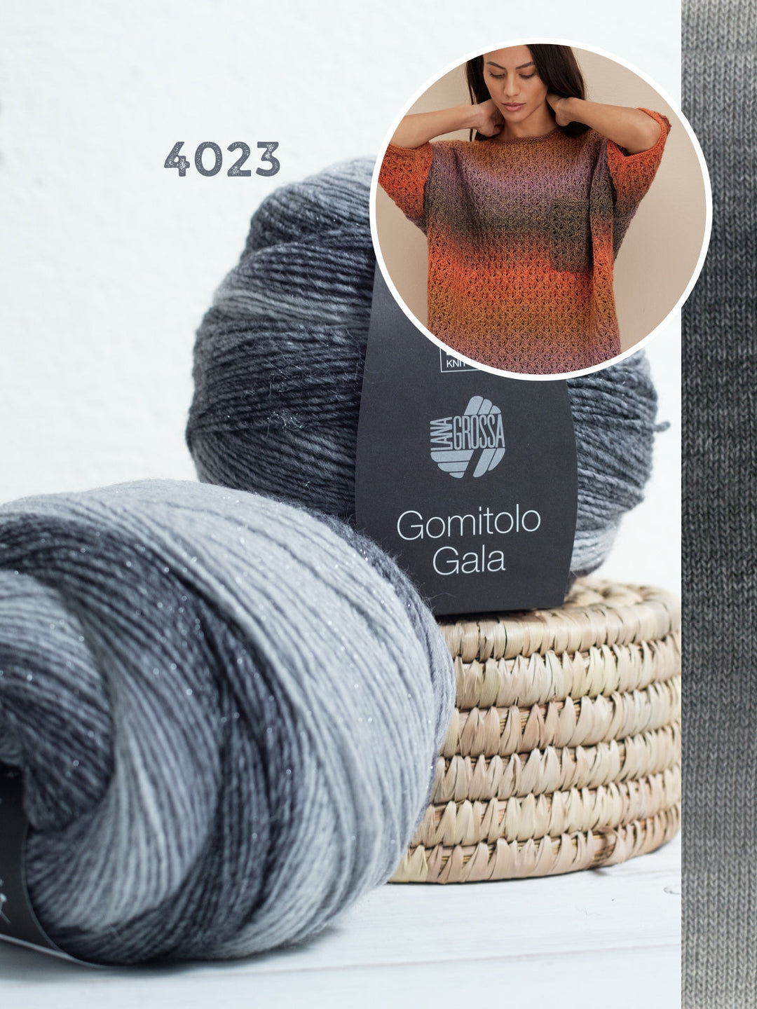 Strickpaket Gomitolo Gala shirt