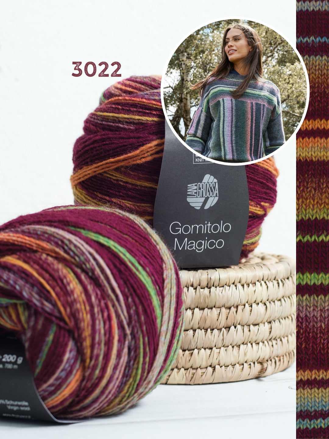 Strickpaket Gomitolo Magico Pullover