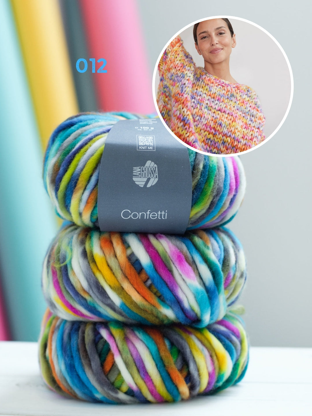 Strickpaket Confetti Pullover