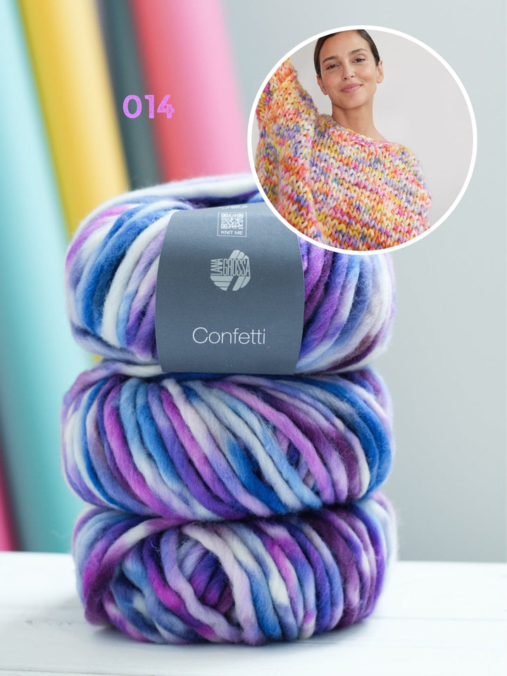 Strickpaket Confetti Pullover