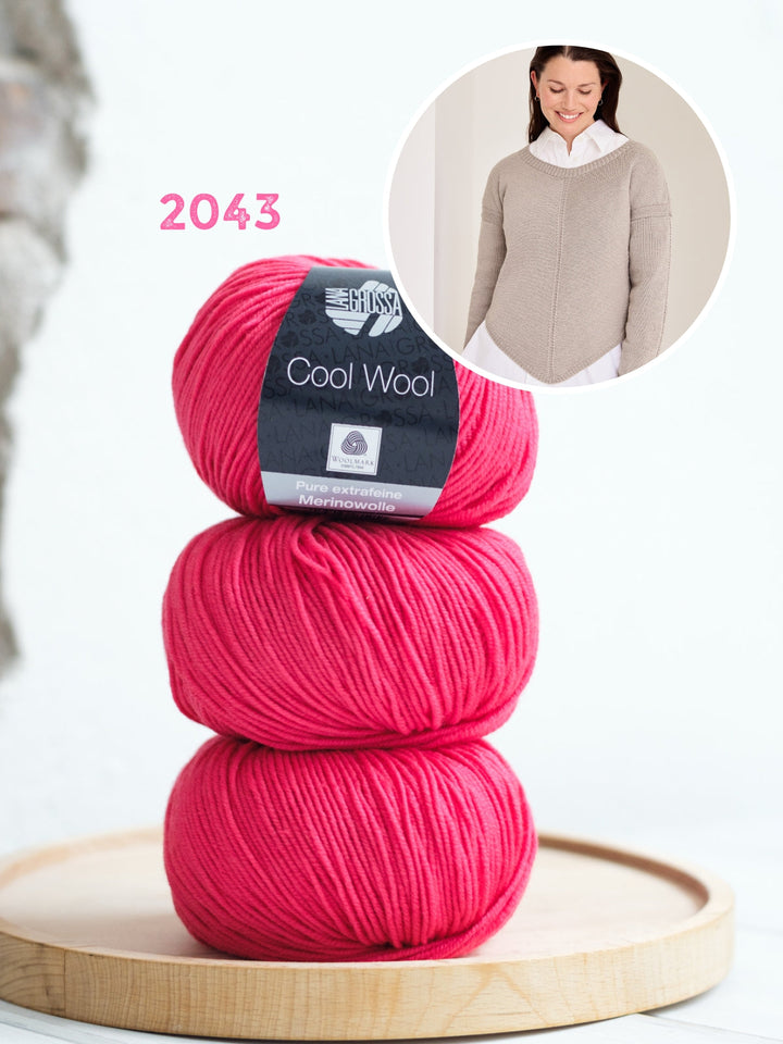 Strickpaket Cool Wool Pullover