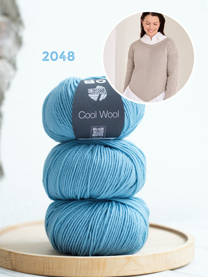 Strickpaket Cool Wool Pullover