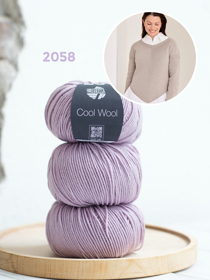 Strickpaket Cool Wool Pullover