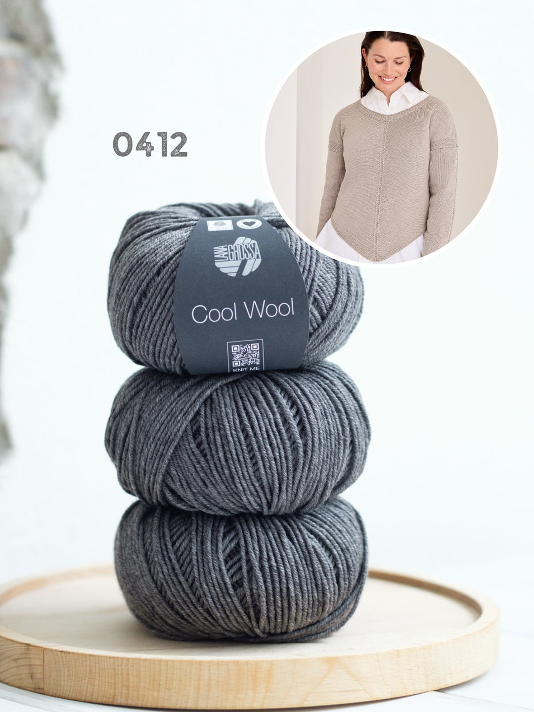 Strickpaket Cool Wool Pullover