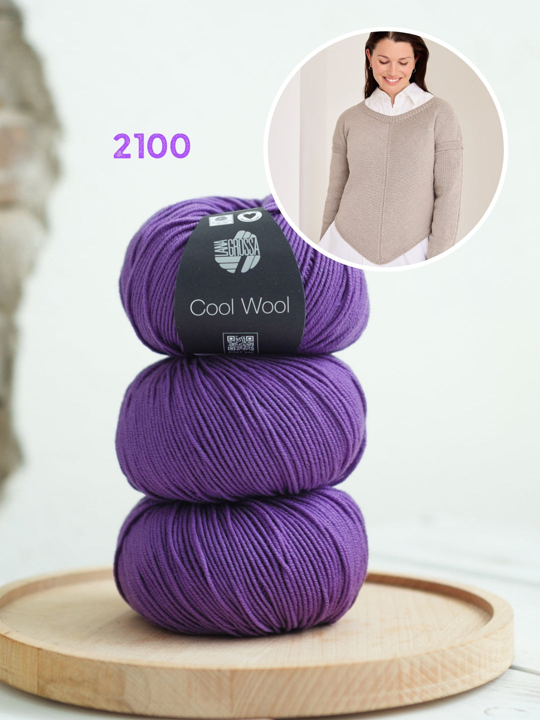 Strickpaket Cool Wool Pullover