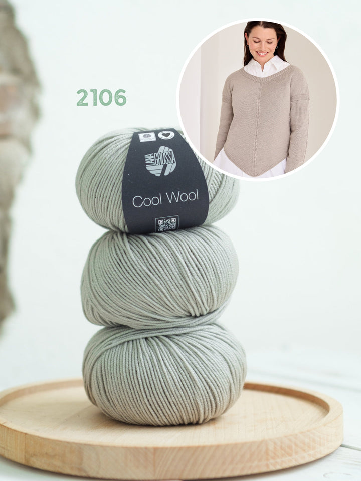 Strickpaket Cool Wool Pullover