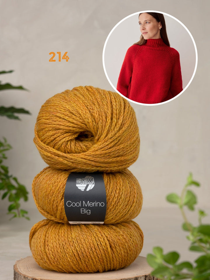 Strickpaket Cool Merino Big Rollkragenpullover