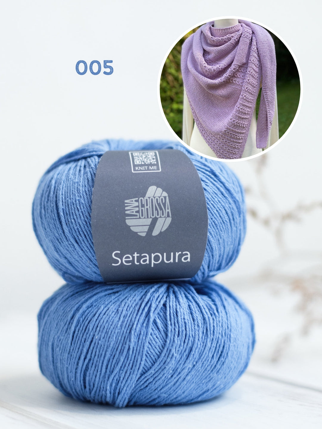 Strickpaket Lizas Tuch Provence Vibe - Setapura