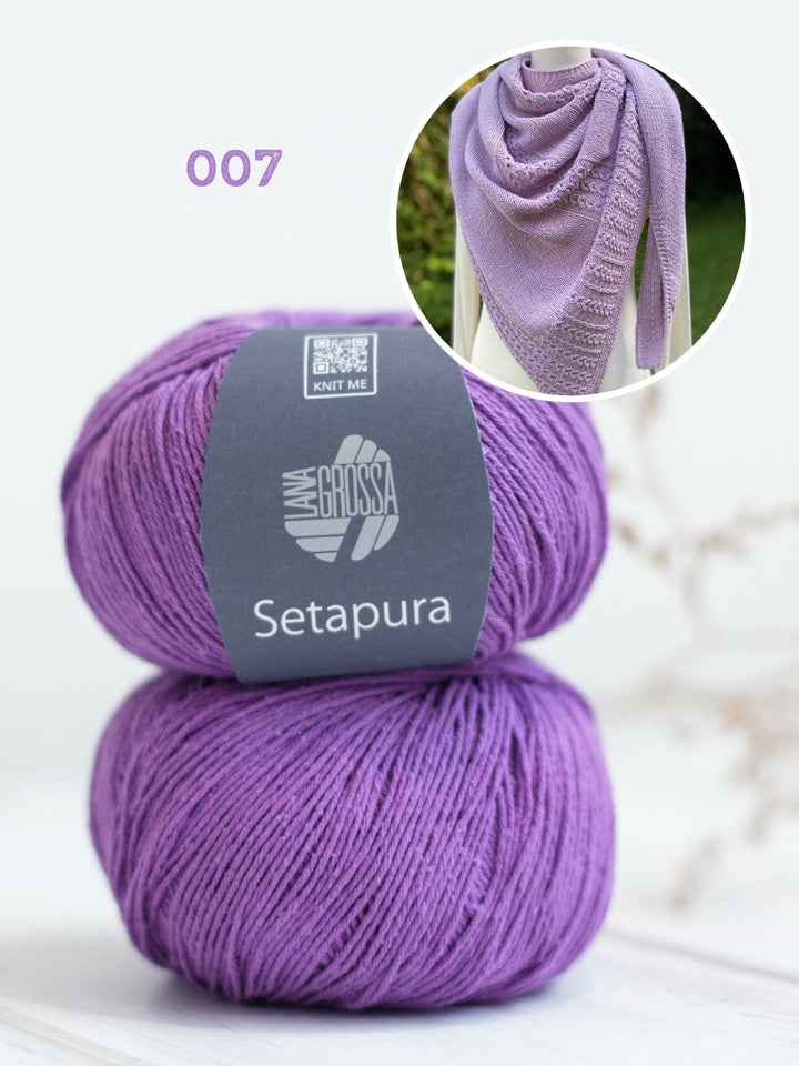 Strickpaket Lizas Tuch Provence Vibe - Setapura