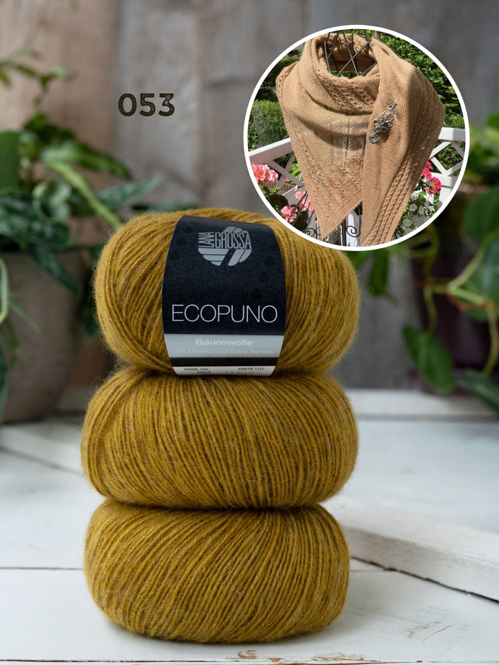 Strickpaket Lizas Tuch Provence Vibe - Ecopuno