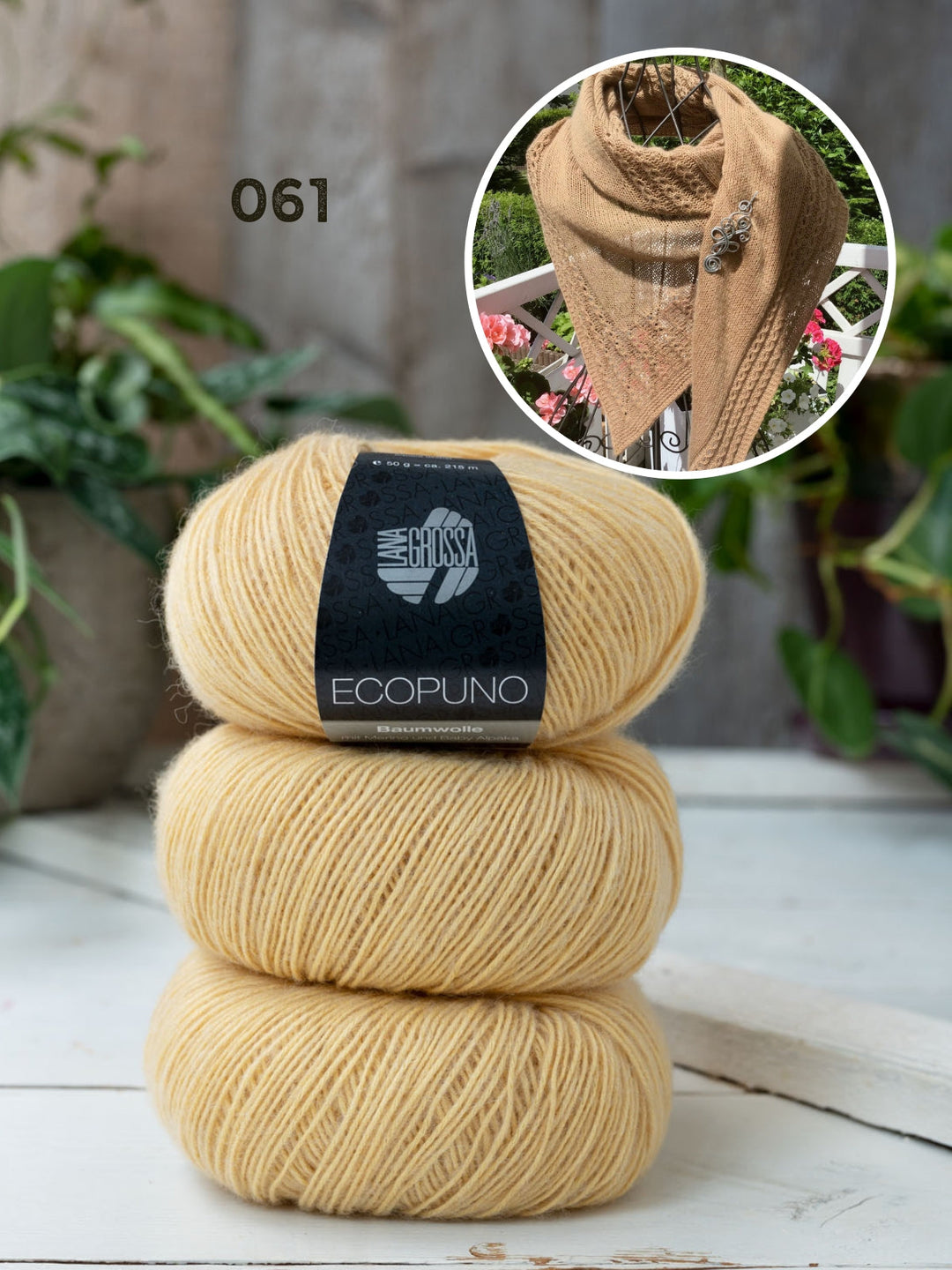 Strickpaket Lizas Tuch Provence Vibe - Ecopuno